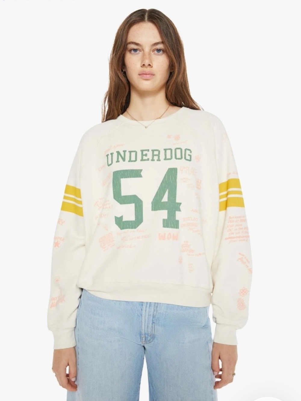 The Biggie Concert Sweatshirt by MOTHER